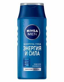Nivea шампунь 400мл Энергия и сила муж.*12