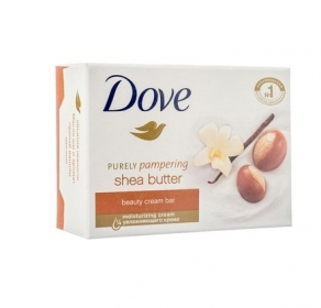 Dove крем-мыло 135г Объятия Нежности (масло ши и аром. пряной ванили)