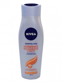 Nivea шампунь 250мл Восстановление и Забота*12