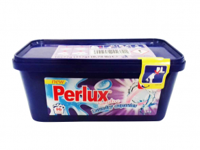 Капсулы для стирки Perlux 16шт Деликат. NEW